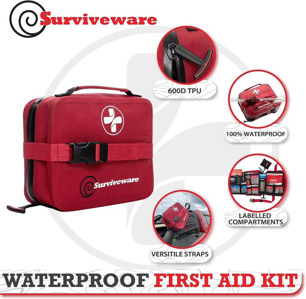 Surviveware Waterproof Premium First Aid Kit – AARESS Collections