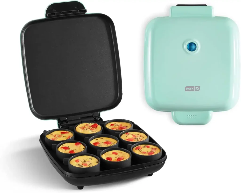 DASH Sous Vide Style Family Size Egg Bite Maker for Breakfast Bites