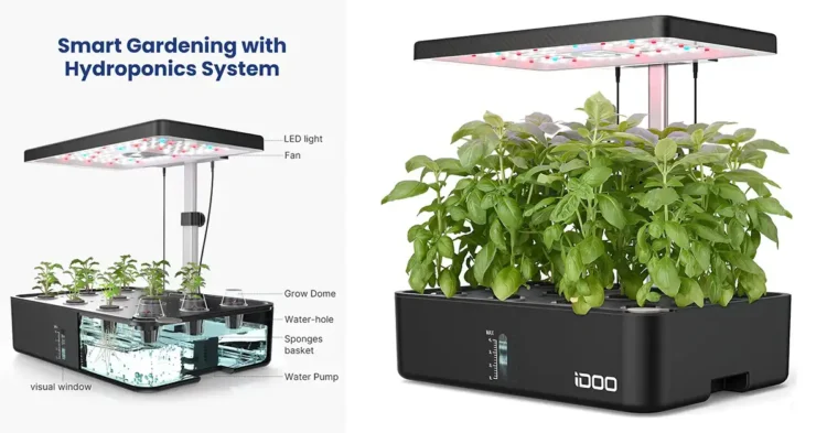 Transform Your Indoor Gardening with the Id00 Hydroponics Growing System Kit