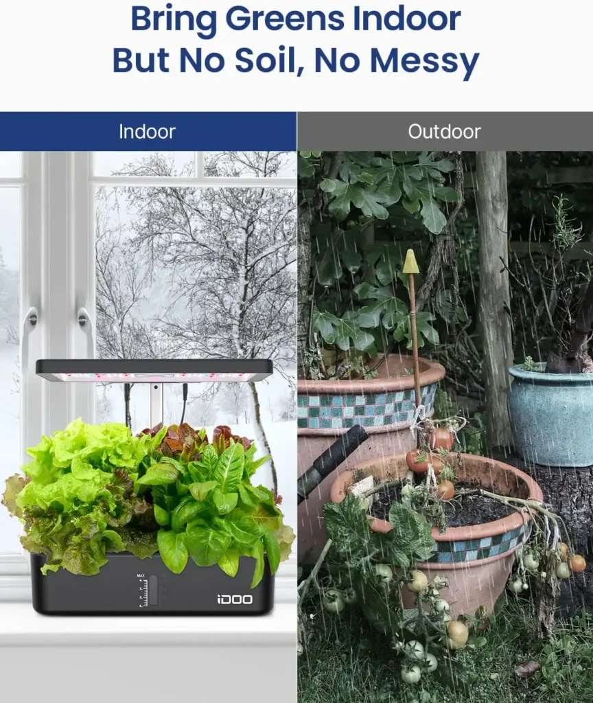 Transform Your Indoor Gardening with the Id00 Hydroponics Growing System Kit