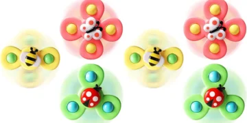 Engaging Play: The Benefits of Alasou Suction Cup Spinner Toys for Toddlers