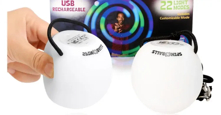 Rechargeable Spin Balls